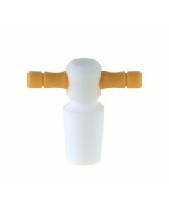 Chemglass Life Sciences 14/20 Ptfe Stopper, Yellow