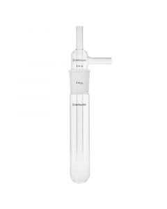 Chemglass Life Sciences Vacuum Trap, Complete, Trap Bottle 45mm Od X 250mm Overall Length, 16mm Od Side And Inner Tubes, 40/50 Jt.