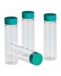 Chemglass Life Sciences Sample Vial, 30 Ml Volume, Borosilicate Glass, Clear