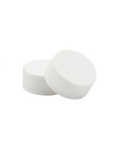 Chemglass Life Sciences Cap, White, Solid Top, 13-425, With 0.60" Pp/Ptfe/Silicone Sure-Link Septa