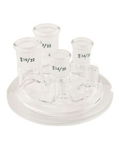 Chemglass Life Sciences Cg-Mr-250l1 Reaction Vessel Short Lid, For Use With: 250 Ml Reaction Vessels