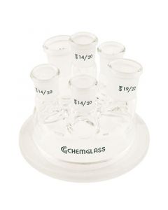 Chemglass Life Sciences Cg-Mr-250l2 Reaction Vessel Lid, For Use With: 250 Ml Reaction Vessels