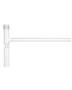 Chemglass Life Sciences Valve, 0-8mm, 1-Arm, Glass Only