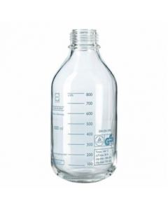 Chemglass Life Sciences Duran&Reg; Cls-1174-P-500 Media Storage Bottle, 500 Ml Volume, Clear, Reusable