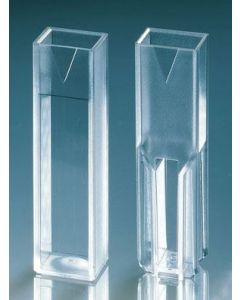 Chemglass Life Sciences Cuvette, Ps, Macro, Pack Of 100