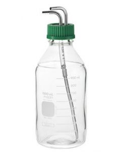 Chemglass Life Sciences Complete 10,000ml Media Bottle W/Siphon Assembly