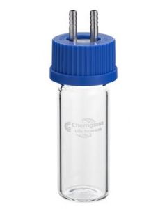 Chemglass Life Sciences 2-Port Drip Tube Assembly With Open Top Cap And Gasket