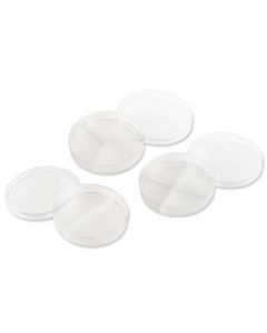 Chemglass Life Sciences Petri Dish, 2 Compartments, Nt., Sterile