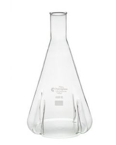 Chemglass Life Sciences Flask, Trypsinizing, 2l, 158mm Dia X 290mm Oah