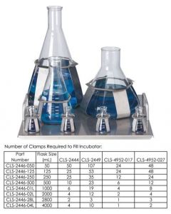 Chemglass Life Sciences Clamp, 100 And 125ml Flask Holder