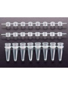 Chemglass Life Sciences Pcr Reaction Strips, 0.2ml,