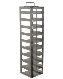Chemglass Life Sciences Racks, Vertical Style Freezer, For (10) 2" Boxes, 5-5/8"L X 5-1/2"W X 22-1/16"H