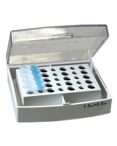 Chemglass Life Sciences Multitherm Block, Combination; 15 X 0.5ml And 20 X 1.5ml