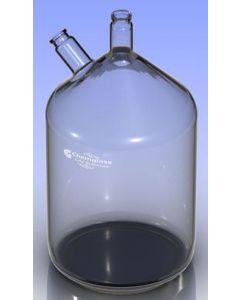 Chemglass Life Sciences Bottle, Anaerobic, 2000ml, 2-Neck