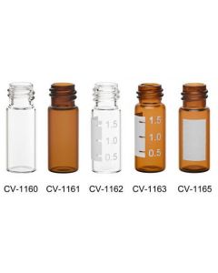 Chemglass Life Sciences Vial, Large Opening Screw Thread, 2.0ml, Clear, 12 X 32mm, Gpi 10-425