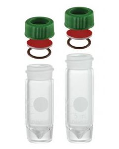 Chemglass Life Sciences 3ml Conical Reaction Vial, Minum-Ware, Graduated To 2ml