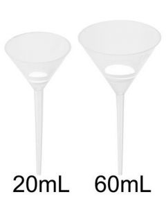 Chemglass Life Sciences Filter Funnel, Disposable, Cone Shaped, 20ml, Polypropylene, Polyethylene Frit