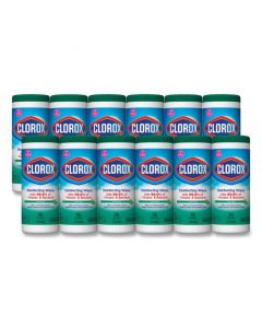Clorox Disinfecting Wipes, Bleach Free, Fresh Scent, 35 ct, 12/CS