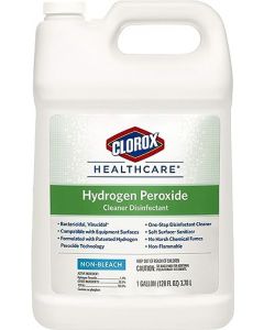 Clorox Hydrogen Peroxide Cleaner Disinfectant Refill, Gallon, 4/CS