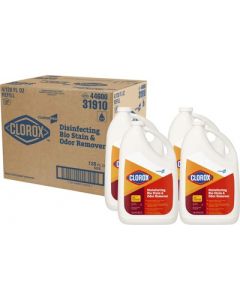 Clorox Disinfecting Bio Stain & Odor Remover Refill, 128 fl oz, 4/CS