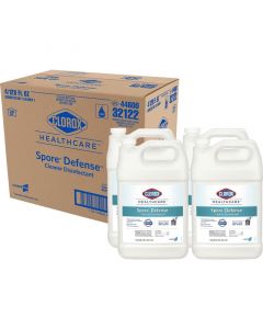 Clorox Spore10 Defense Cleaner Disinfectant, Refill Bottle, 128 oz, 4/CS