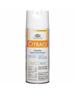 Clorox Citrace Hosp. Disinfectant & Sanitizer Aerosol Spray, Citrus, 12/CS