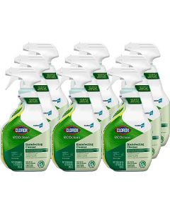 Clorox EcoClean Disinfecting Cleaner, 32 oz, 9/CS
