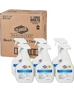 Clorox Bleach Germicidal Cleaner Spray, 32 oz, 6/CS