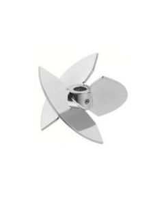 Chemglass Impeller Blade, 43mm Dia., 8mm Shaft Size, Vortex (Down) Type, Marine Style, The 3 Through 7 Liter Sizes Fit The 8mm Shaft Of The Agitator Assembly, Blades Are Used Primarily For Mammalian Cell Culture Work, For 2l & 3l Bio Reactors