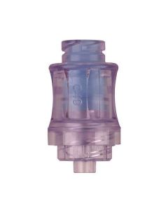 Chemglass Life Sciences Male Luer Lock, Needleless Injection Site, Swabable, Polycarbonate, Silicone