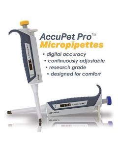Chemglass Life Sciences Accupet Pro Micropipette, 0.2-