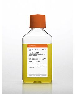 Corning 500 mL Insectagro Sf9 Serum-Free/Protein-Free Medium, 1x [+] L-Glutamine