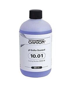 Antylia Control Company Oakton Traceable® pH Standard Buffer with Calibration, Blue, pH 10; 500 mL