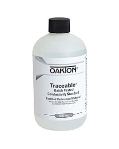 Antylia Control Company Oakton Traceable® Conductivity and TDS Standard, Batch-Tested, 1 µS; 500 mL