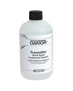 Antylia Control Company Oakton Traceable® Conductivity and TDS Standard, Batch-Tested, 100 µS; 500 mL
