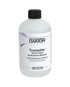 Antylia Control Company Oakton Traceable® Conductivity and TDS Standard, Batch-Tested, 1000 µS; 500 mL