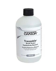 Antylia Control Company Oakton Traceable® Conductivity and TDS Standard, Batch-Tested, 10,000 µS; 500 mL