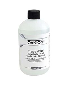 Antylia Control Company Oakton Traceable® Conductivity and TDS Standard, Individually-Tested, 1000 µS; 500 mL