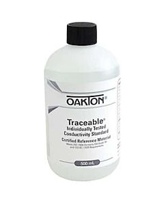 Antylia Control Company Oakton Traceable® Conductivity and TDS Standard, Individually-Tested, 10,000 µS; 500 mL