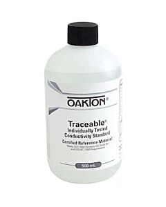Antylia Control Company Oakton Traceable® Conductivity and TDS Standard, Individually-Tested, 200,000 µS; 500 mL