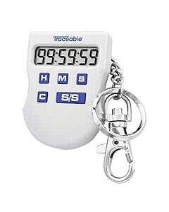 Antylia Control Company Traceable Calibrated Clip-On/Key Chain Single-Channel Digital Timer