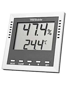 Antylia Control Company Traceable Digital Thermohygrometer with Dew Point, Wet-Bulb, and Calibration