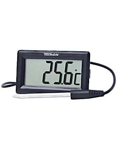 Antylia Control Company Traceable Calibrated Panel-Mount Thermometer, -50 to 300°C (-58 to 572°F); 1 Remote Probe