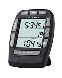Antylia Control Company Traceable Calibrated Triple-Display Digital Clock/Timer