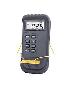 Antylia Control Company Traceable Two-Channel Thermocouple Thermometer with Offset and Calibration
