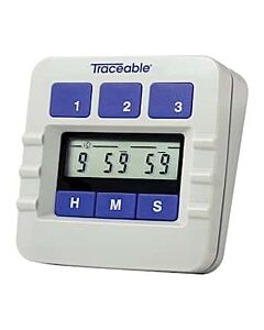 Antylia Control Company Traceable Calibrated Single-Display Triple-Event Lab Digital Timer