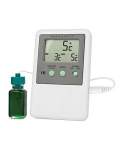 Antylia Control Company Traceable Calibrated Fridge/Freezer Digital Thermometer; 1 Bottle Probe