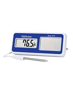 Antylia Control Company Traceable Calibrated Solar-Powered Digital Thermometer; 1 External Probe
