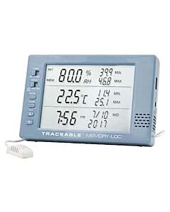 Antylia Control Company Traceable Memory-Loc™ Calibrated Thermohygrometer