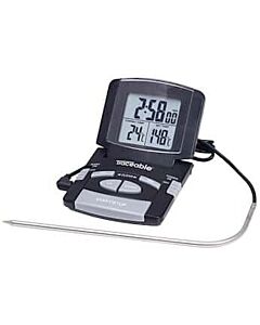 Antylia Control Company Traceable Alarm Thermometer/Timer with Calibration; 1 Stainless Steel Probe